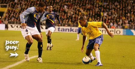 robinho et ses fantastiques dribles